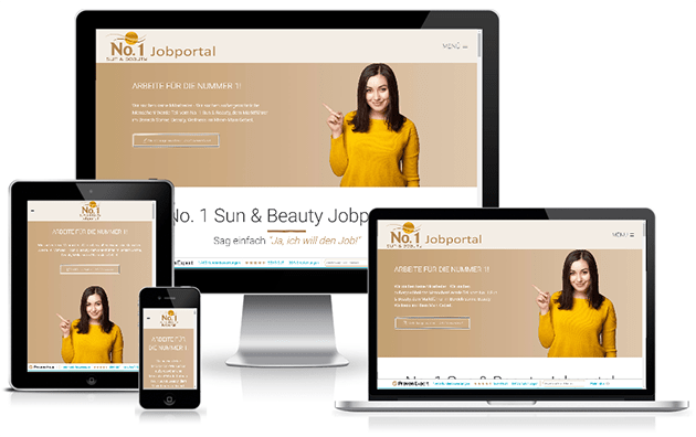 Webdesign Jobportal - Mitarbeitersuche leicht gemacht webdesign jobportal responsive 01 min