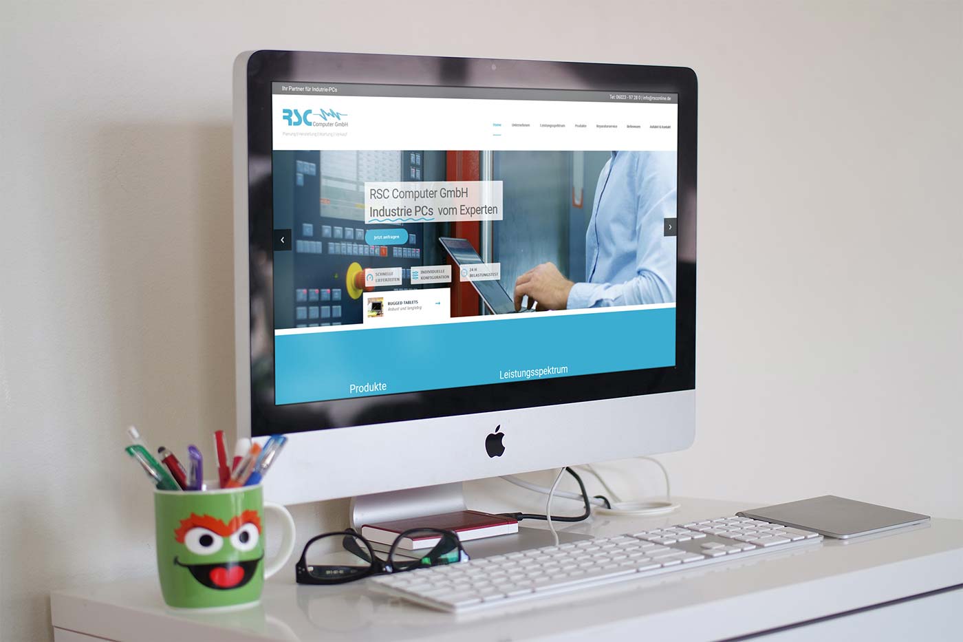Webdesign und Suchmaschinenoptimierung für Alzenau - Webranking Referenz RSC Computer GmbH webdesign frankfurt firstfloor akademie 01