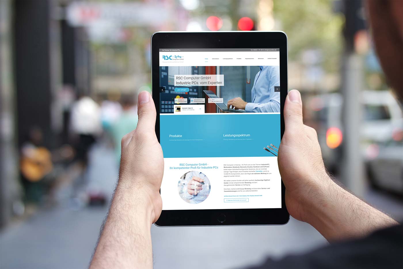 Webdesign und Suchmaschinenoptimierung für Alzenau - Webranking Referenz RSC Computer GmbH webdesign alzenau rsc computer gmbh