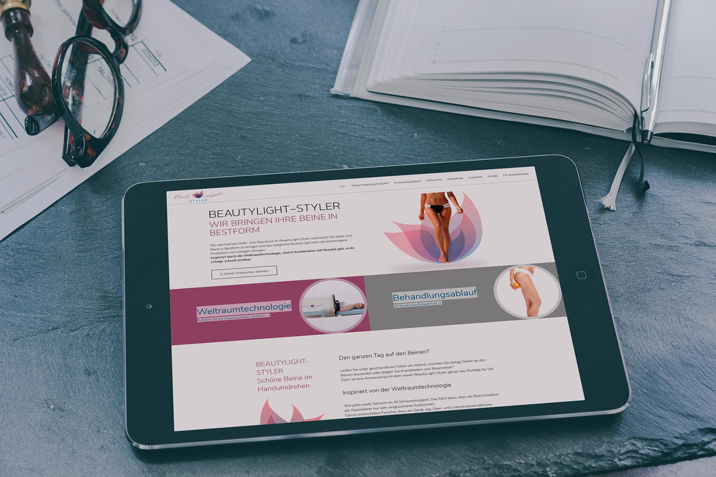 Webdesign und Suchmaschinenoptimierung für Hanau - Webranking Referenz Beautylight-Styler webdesign heusenstamm beautylightstyler 02