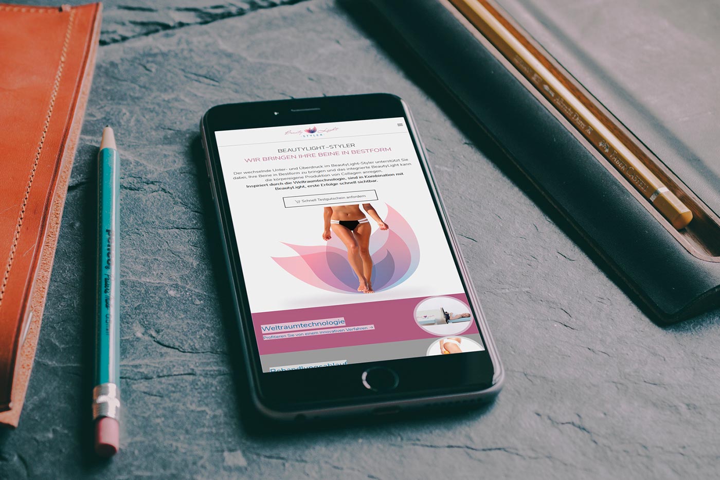 Webdesign und Suchmaschinenoptimierung für Hanau - Webranking Referenz Beautylight-Styler webdesign heusenstamm beautylightstyler 03