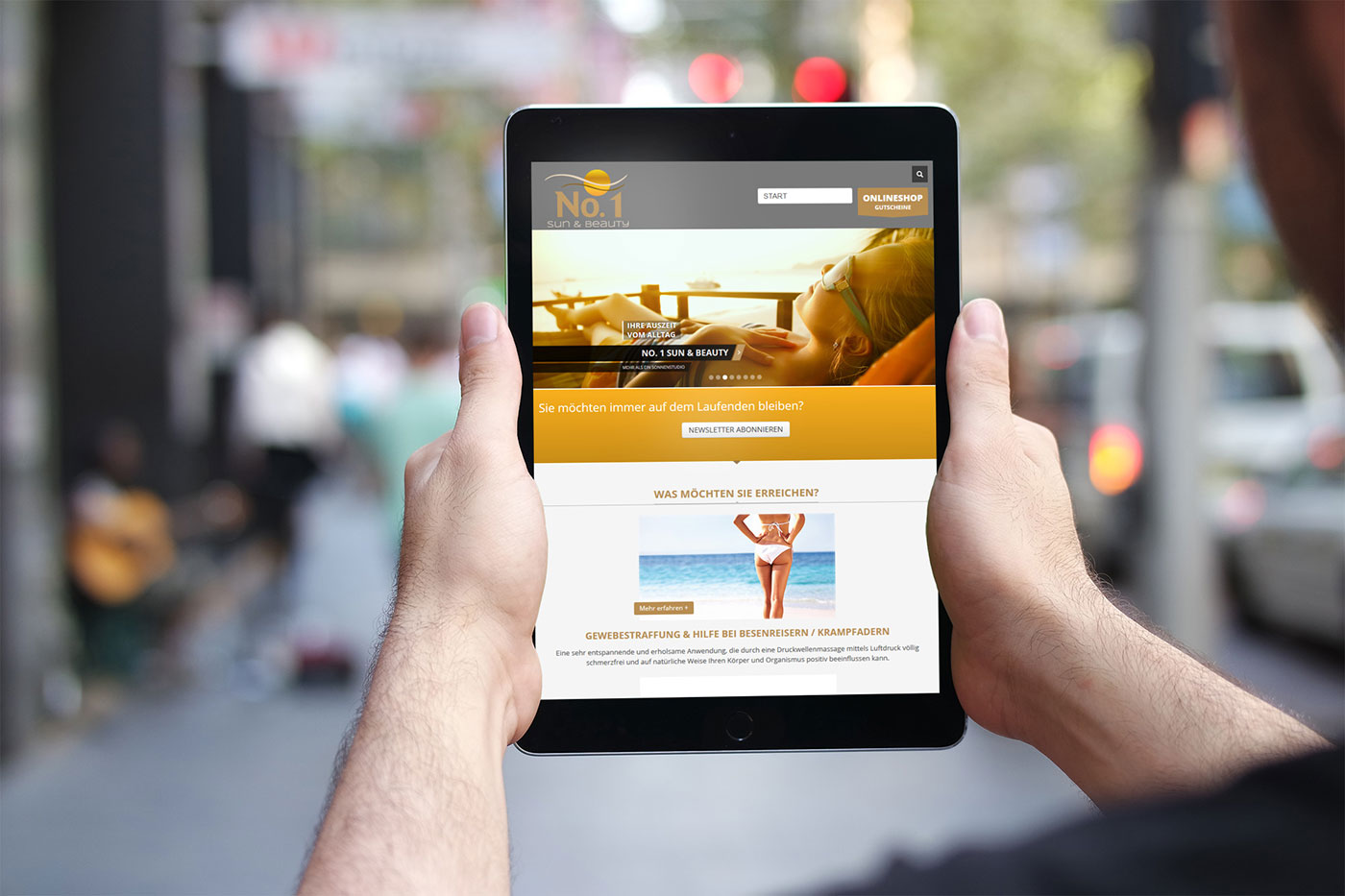 Webdesign und Suchmaschinenoptimierung für Hanau - Webranking Referenz No. 1 Sun & Beauty webdesign hanau no1 sun beauty02