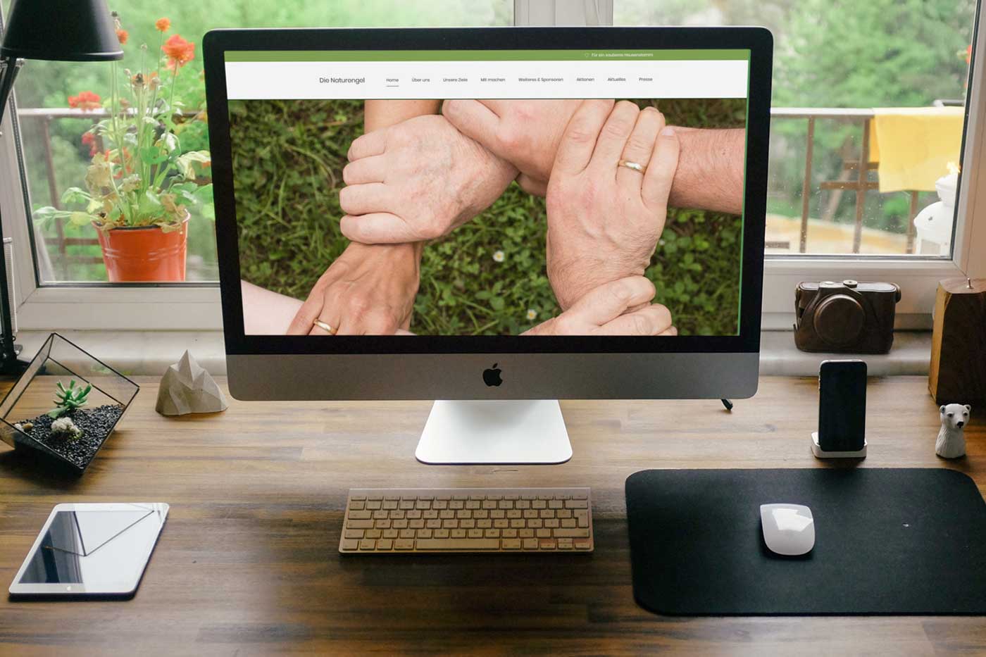 Webdesign und Suchmaschinenoptimierung für Heusenstamm - Webranking Referenz Die Naturengel webdesign heusenstamm naturengel 01