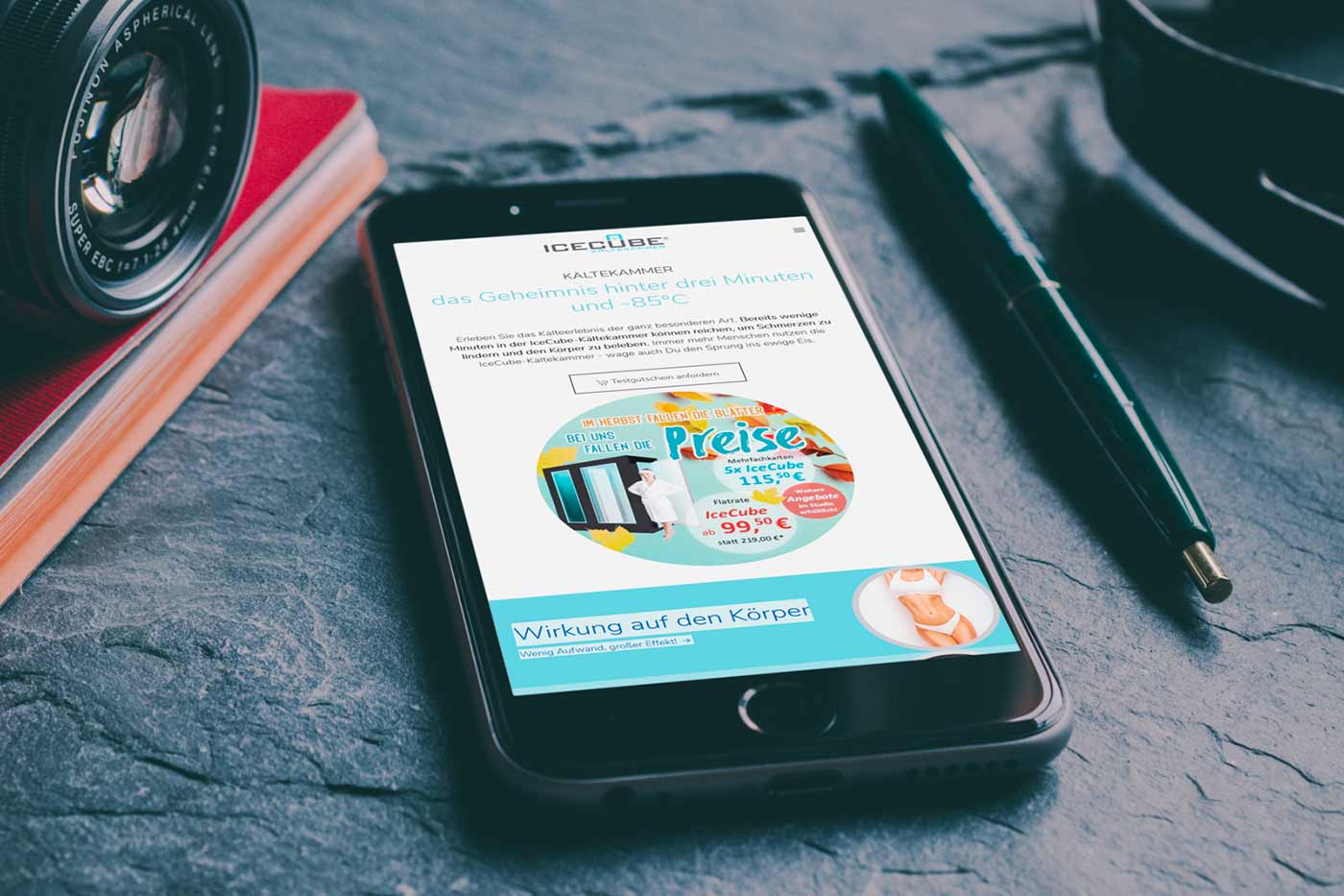 Webdesign und Suchmaschinenoptimierung für Magdeburg - Webranking Referenz Kältekammer webdesign magdeburg - kaeltekammer 03