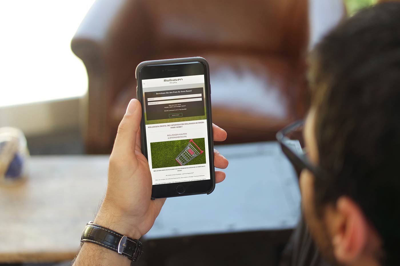 Webdesign und Suchmaschinenoptimierung für Neu-Isenburg - Webranking Referenz Rollrasen Profis GmbH webdesign neu isenburg rollrasen profis gmbh 03