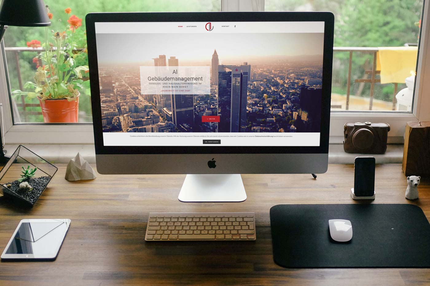 Webdesign und Suchmaschinenoptimierung für Obertshausen - Webranking Referenz Al-Gebäudemanagement webdesign obertshausen al-gebäudemanagement 01