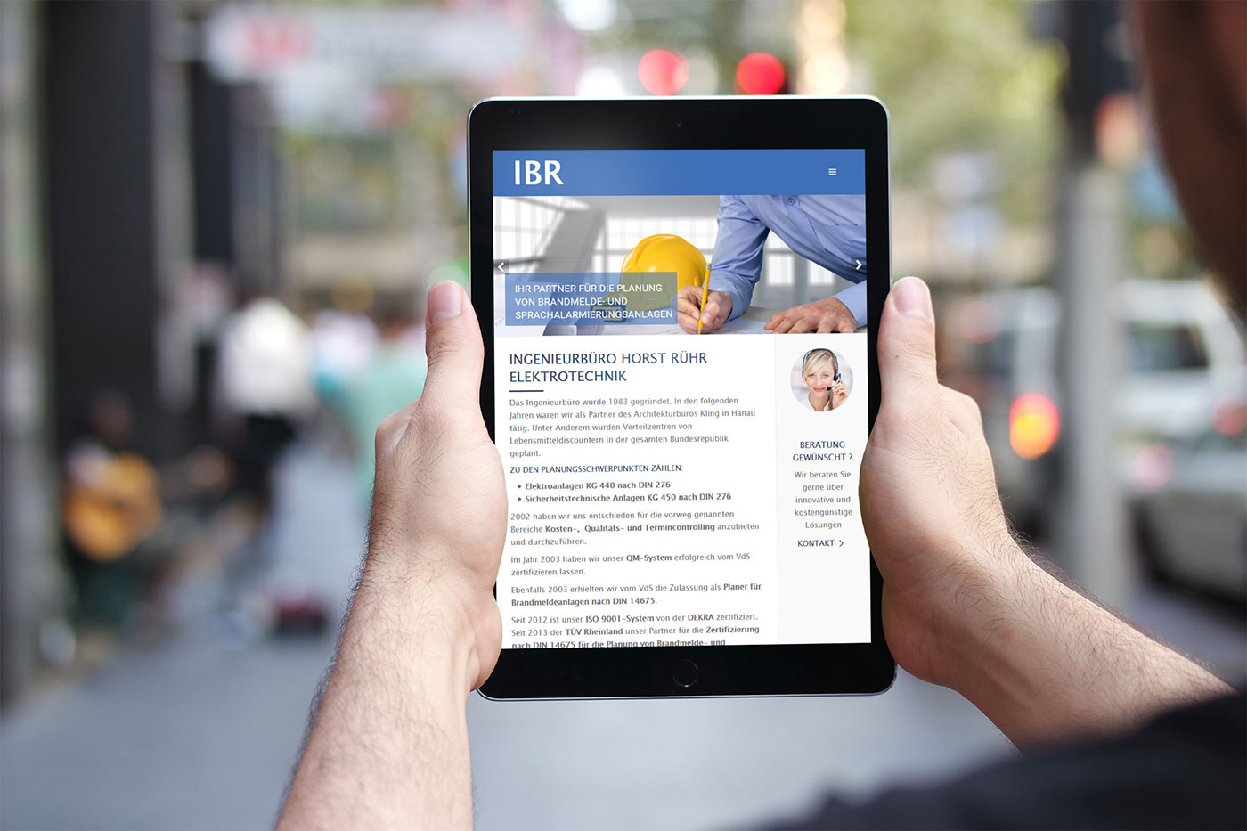 Webdesign und Suchmaschinenoptimierung für Obersthausen - Webranking Referenz Ingenieurbüro Horst Rühr webdesign obertshausen ingenieurbuero ruehr02