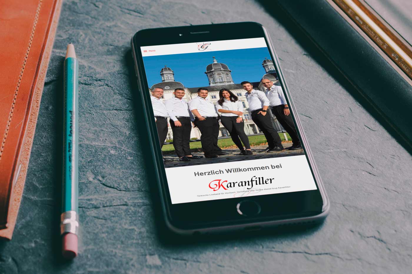 Webdesign und Suchmaschinenoptimierung für Offenbach - Webranking Referenz Grup Karanfiller webdesign offenbach - grup karanfiller 03
